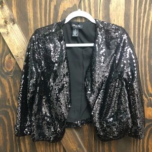Sequin blazer